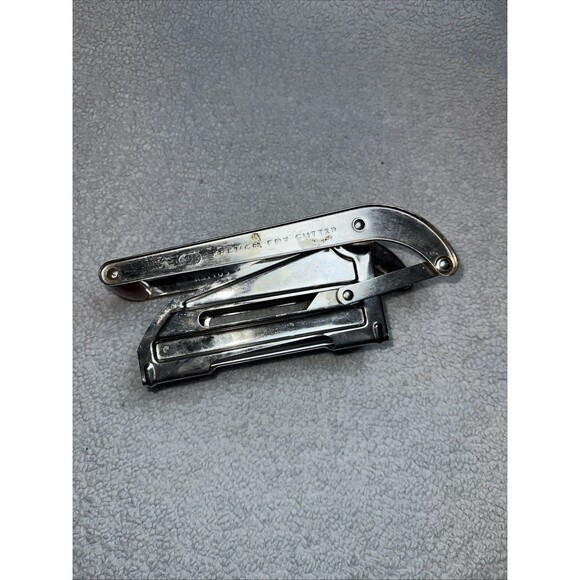 EKCO French Fry Cutter Maker Potato Vegetable Press Chrome Vintage USA Made. - Picture 3 of 8